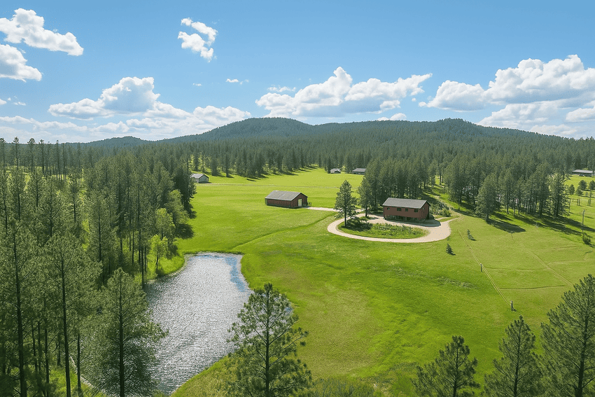 Bavarian Hills Estates Custer SD landscape