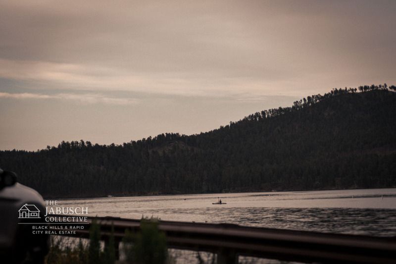 Kayaking in Hill City SD at Sheridan Lake