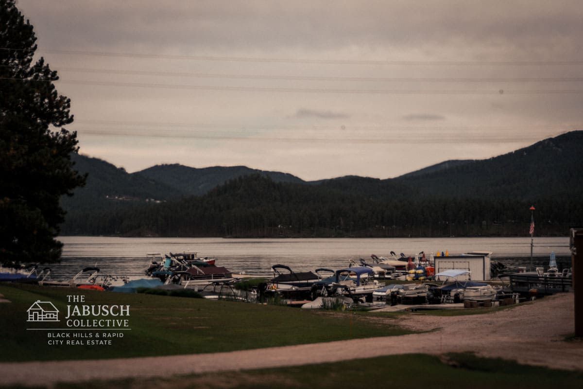 Sheridan Lake in Hill City, SD overview picture