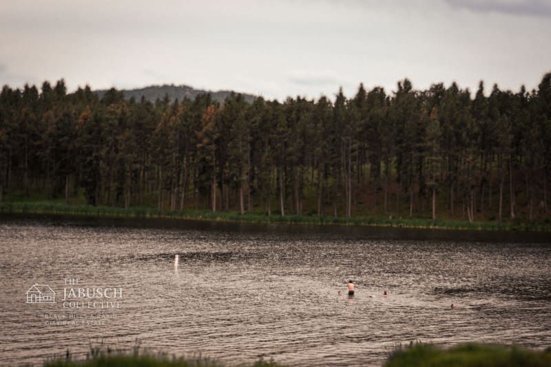Swimming at Sheridan Lake