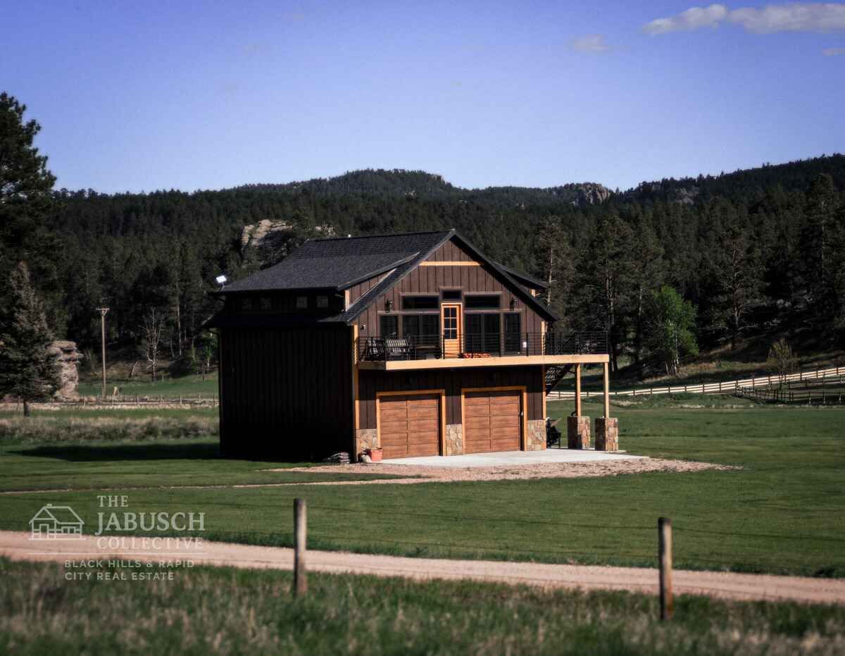 A Black Hills ranch in a rural area