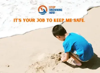 booths at the houston swim club water safety festival