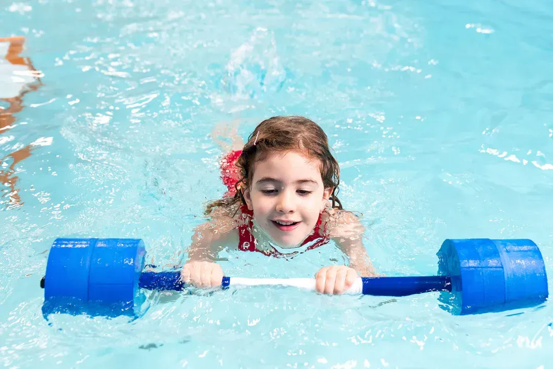 Clipboard with checklist, life jacket graphic, and water waves.