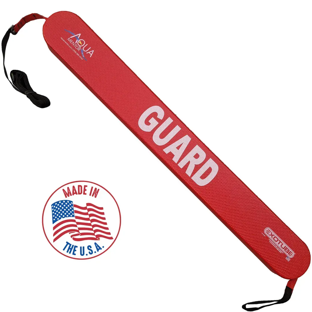 Clipboard with checklist, life jacket graphic, and water waves.