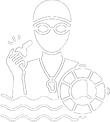 swim instructor icon