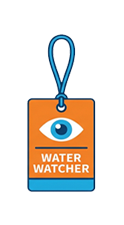 water watcher tag icon