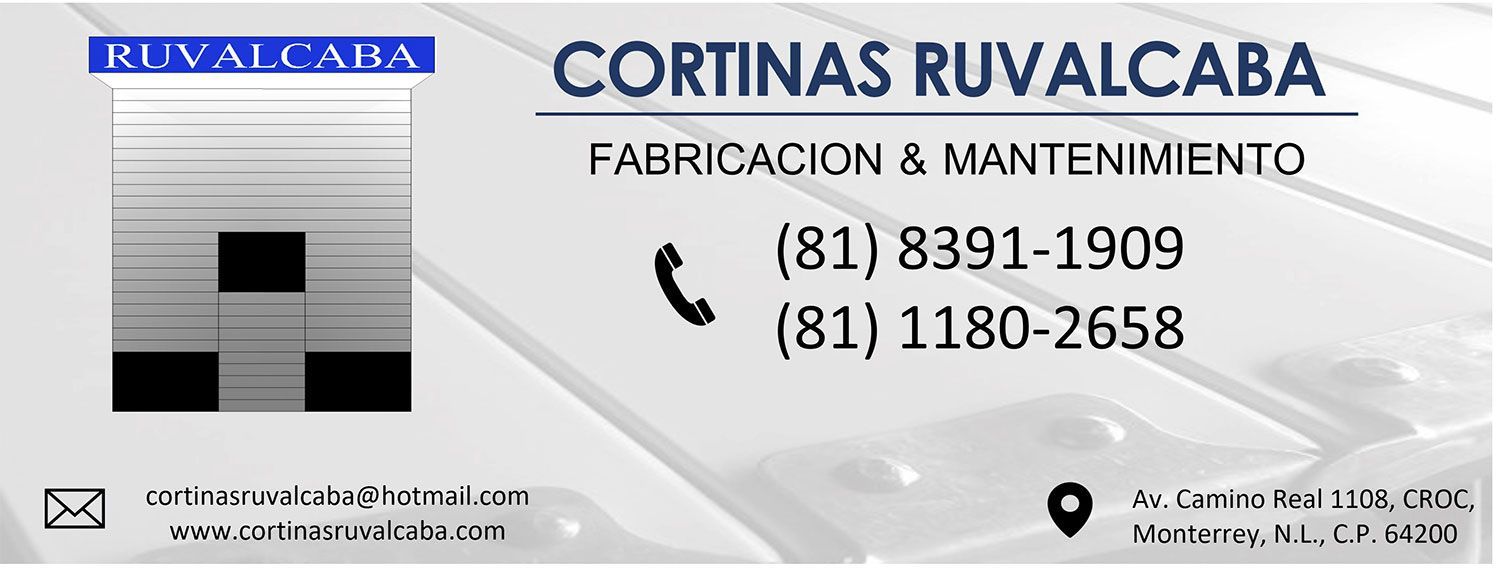 CORTINAS RUVALCABA