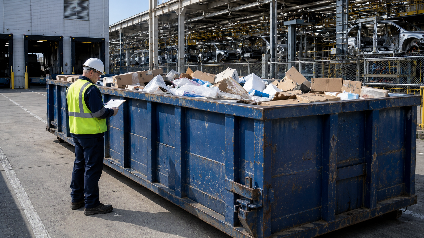 Laboratory sample containers used for industrial waste testing and regulatory analysis