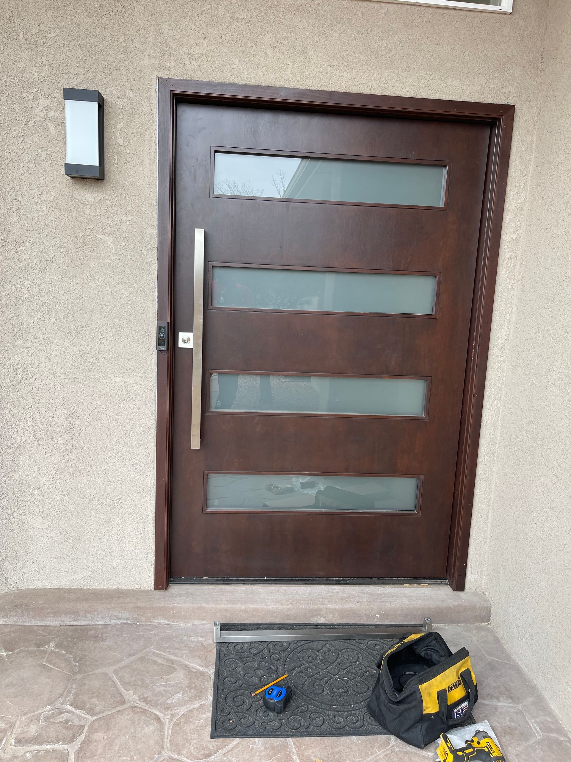 Garage Door Installation— White Garage Door in Albuquerque, NM