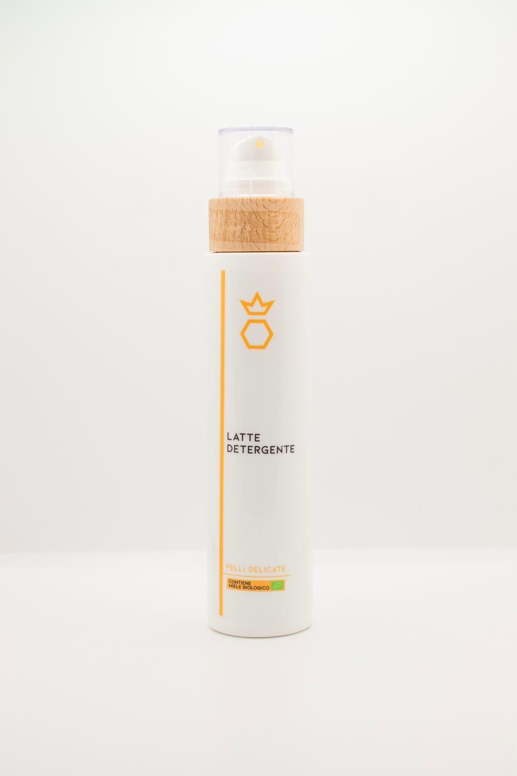 latte detergente viso naturale miele