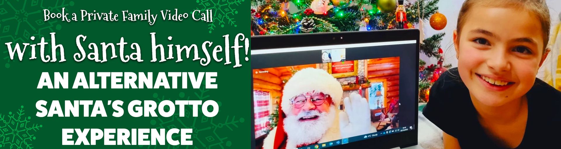 Family Video Call with Santa