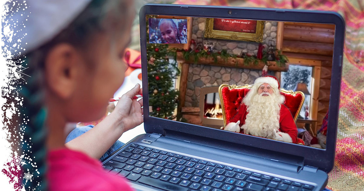 Your personalised video call with Santa