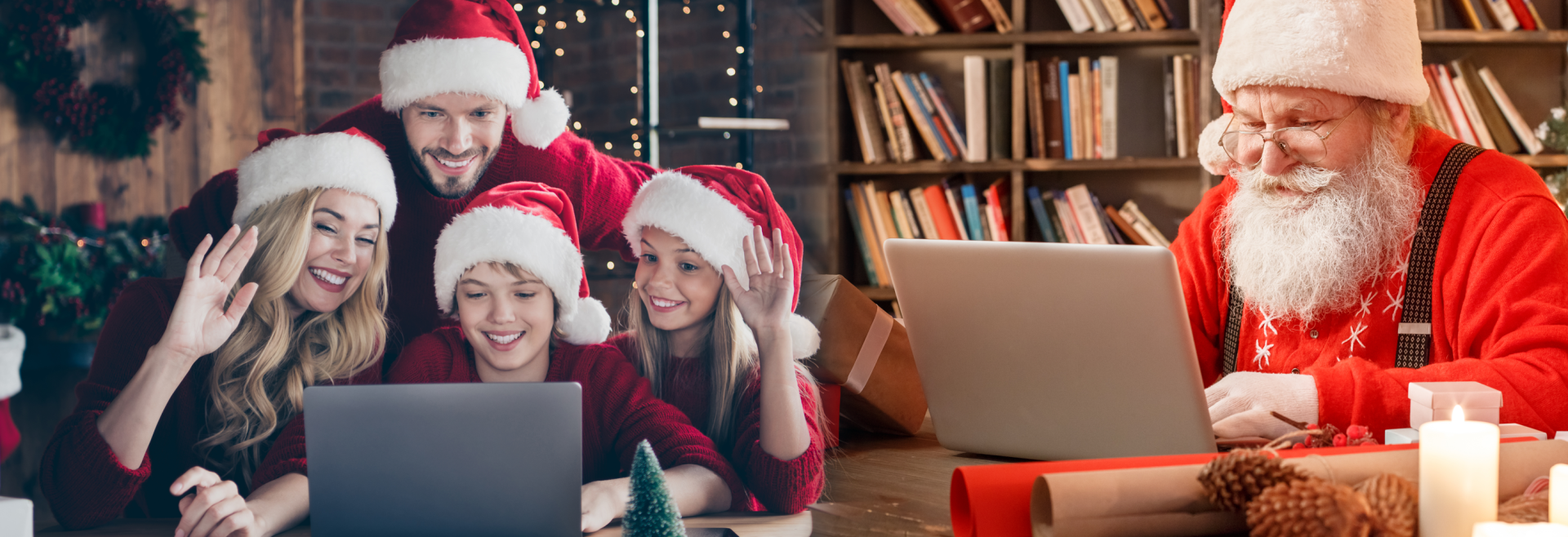 Live Video Call with Santa - Family Santa Visit