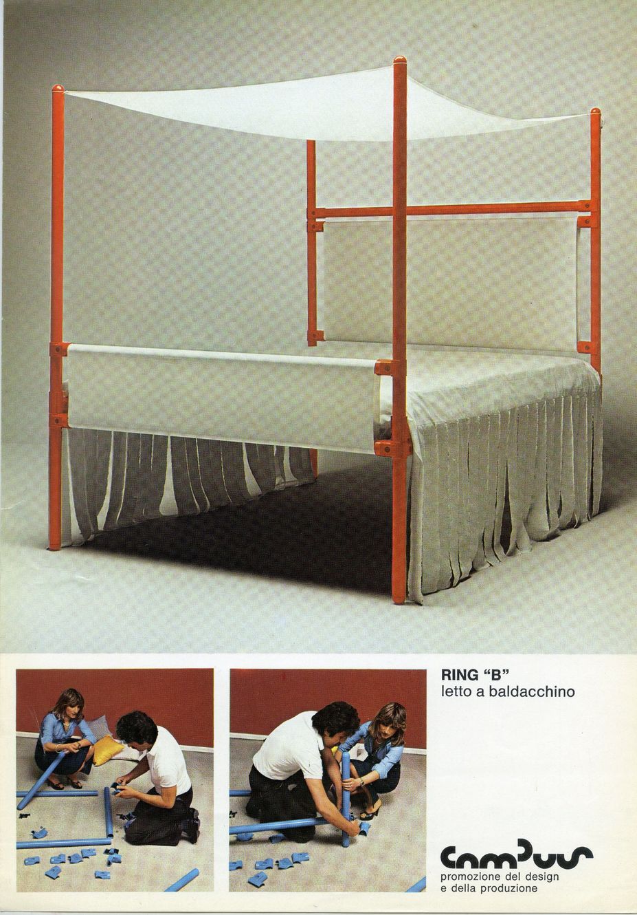 letto a baldacchino- CAMPUS