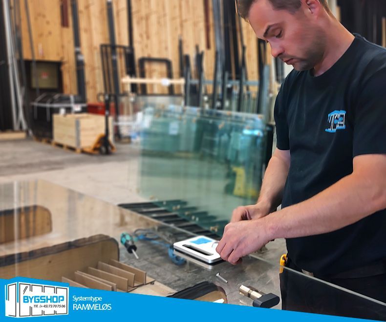 Foto fra produktionen hos Bygshop