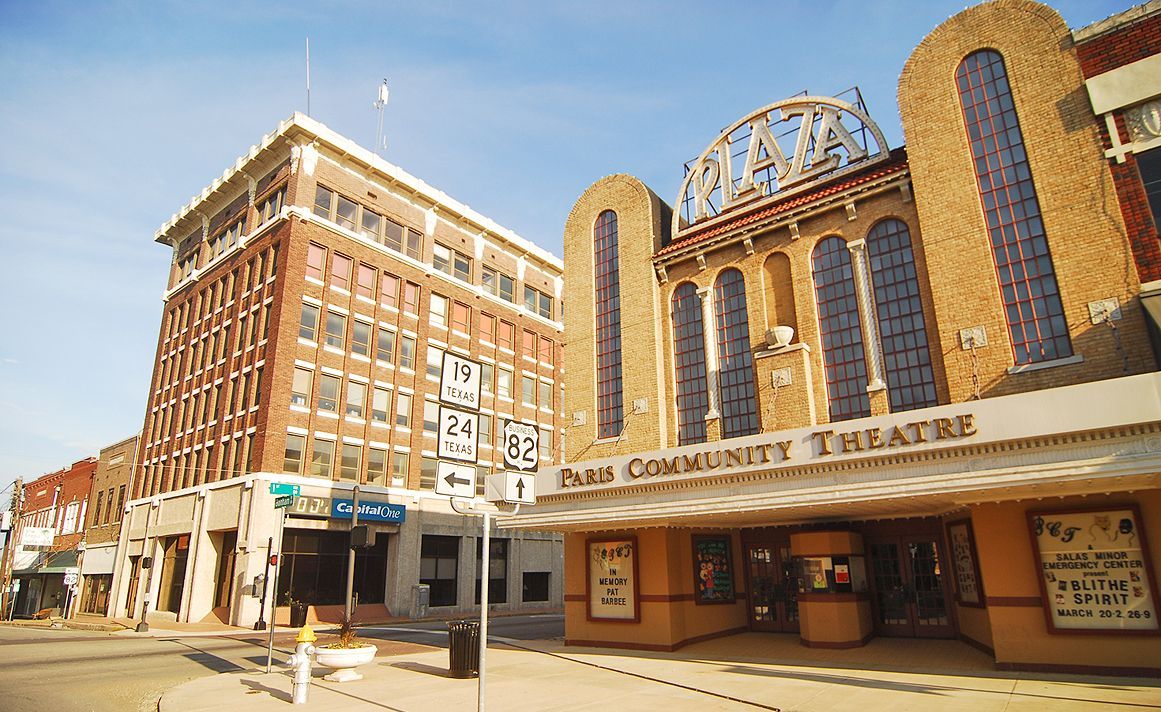 Paris Community Theatre in Downtown Paris, TX