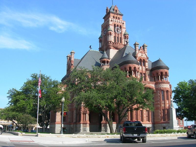 Ellis County Courthouse in Waxahachie, TX