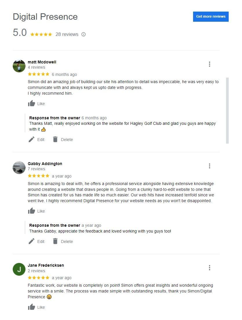 Google Business Reviews for Digital Presence in Christchurch