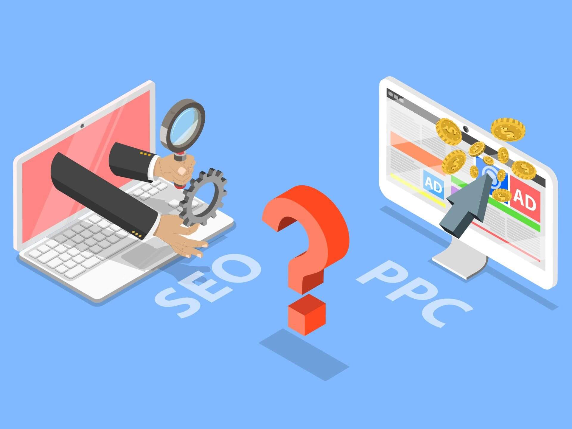 SEO Vs Google Ads (PPC) | Compared | Digital Presence