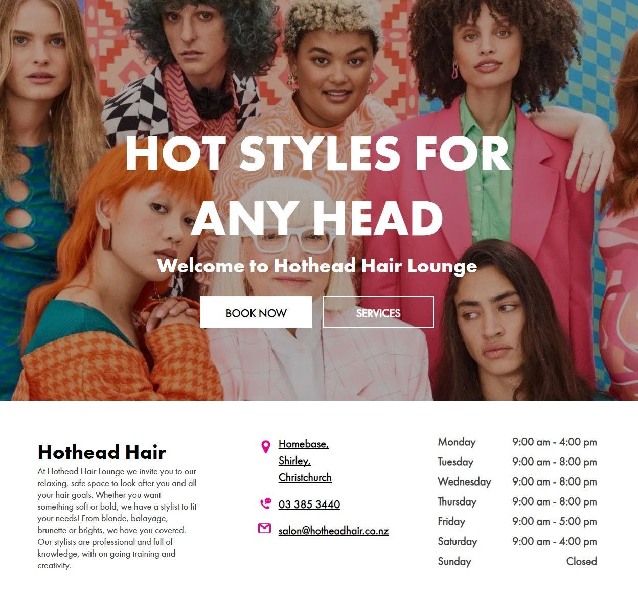 hot styles for any head welcome to hothead hair lounge