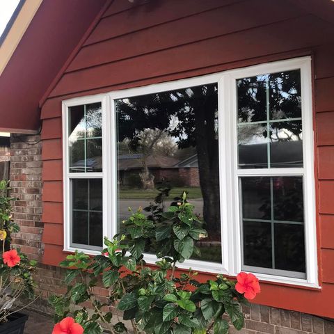 Residential House With New Tinted Windows