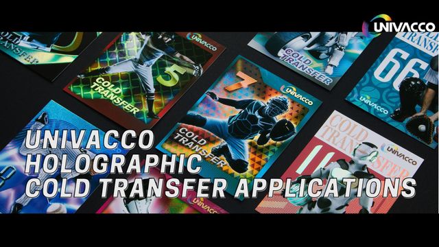 Make Your Trading Cards Shine with Univacco's Holographic Cold Transfer!