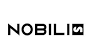 Un logo in bianco e nero per Nobilis su uno sfondo bianco.