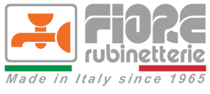 Un logo per fiore rubinetteria made in italy dal 1963
