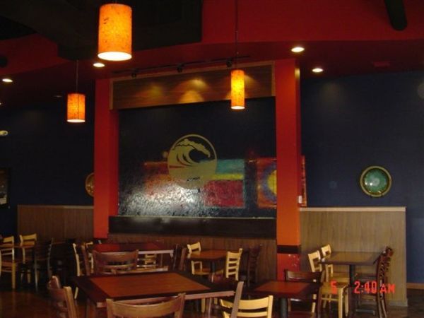 A photo of a restaurant taken at 2:40 pm