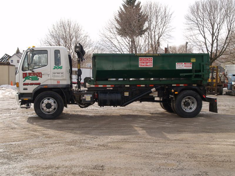 Green Truck - Cleveland, OH - Descenzo Rubbish Removal