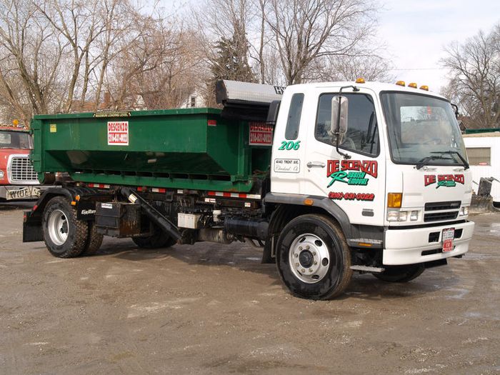 Dumpster Truck - Cleveland, OH - Descenzo Rubbish Removal