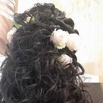 Acconciatura elegante da sposa