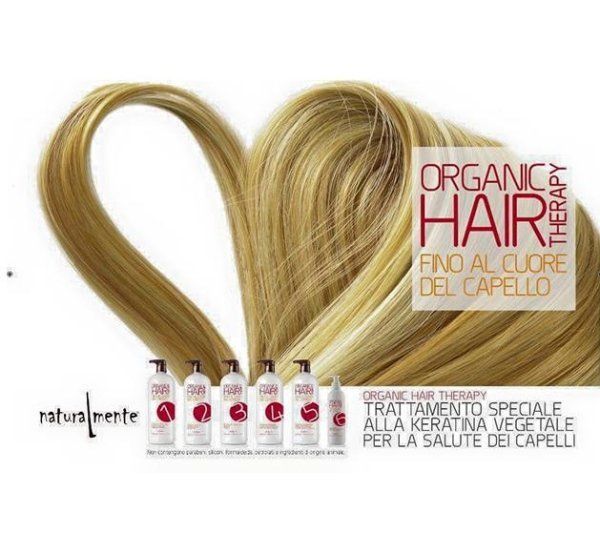 Trattamento speciale per capelli alla keratina vegetale