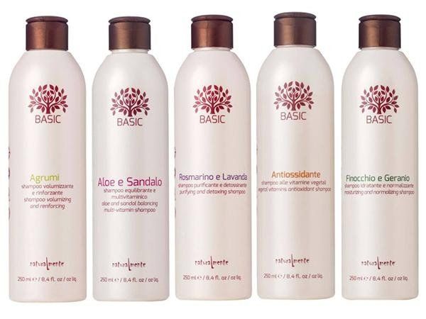 Linea shampoo Naturalmente