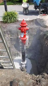 Fire Hydrant Install — Willoughby, OH — Abv Contractors Co.