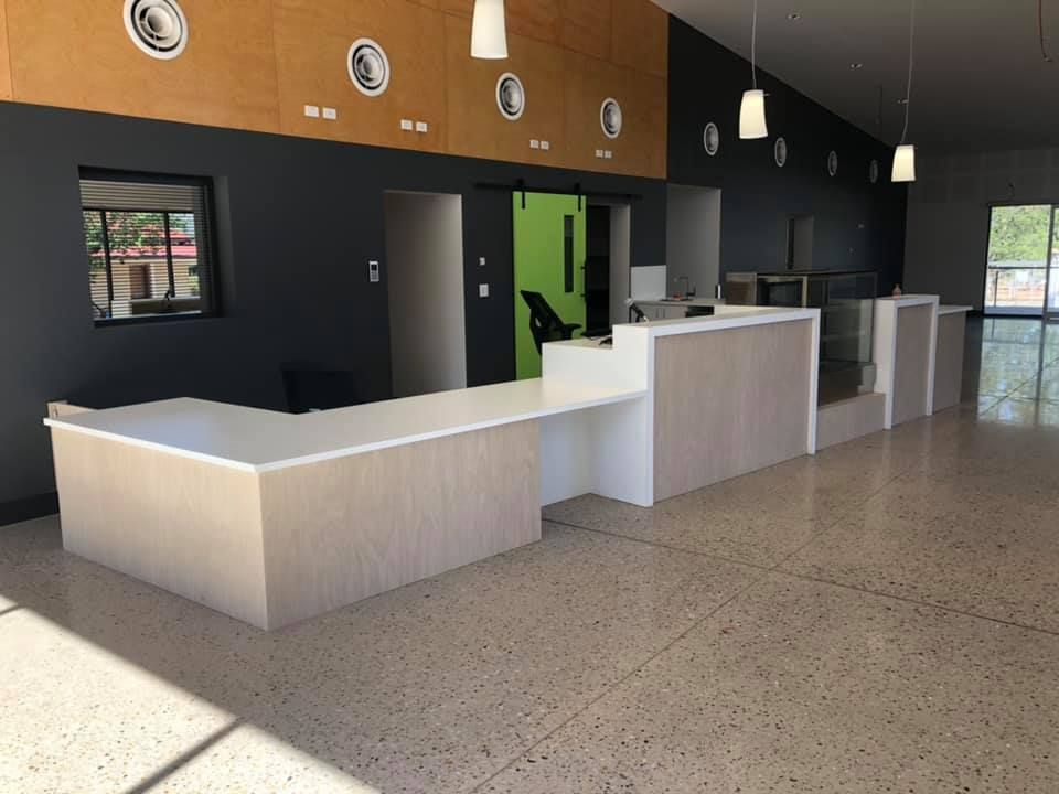 A Large Room With a Lot of Counters and Windows — 4Shaw Kitchens in Mudgee, NSW