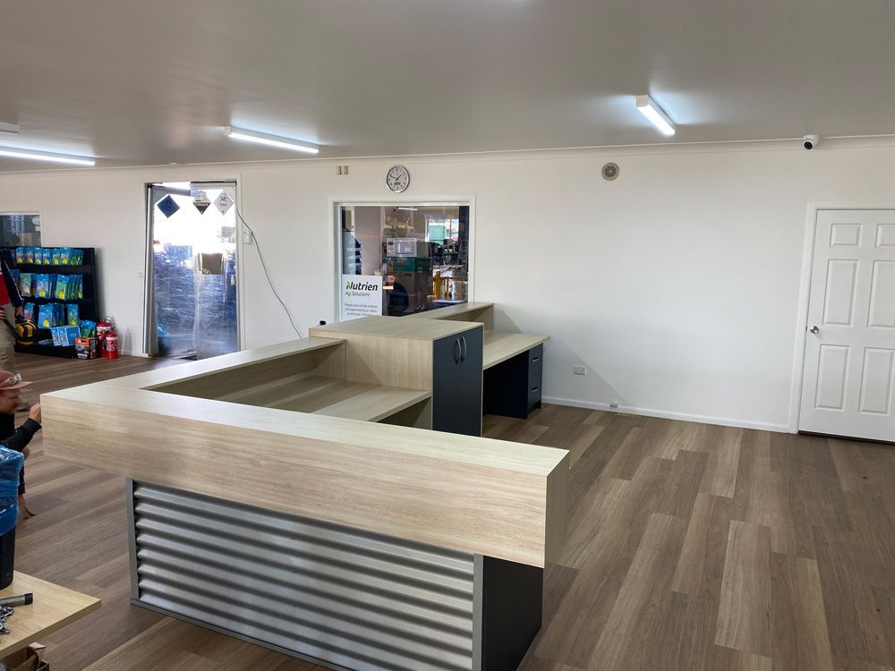 Store with Huge Custom Cabinet — 4Shaw Kitchens in Dubbo, NSW