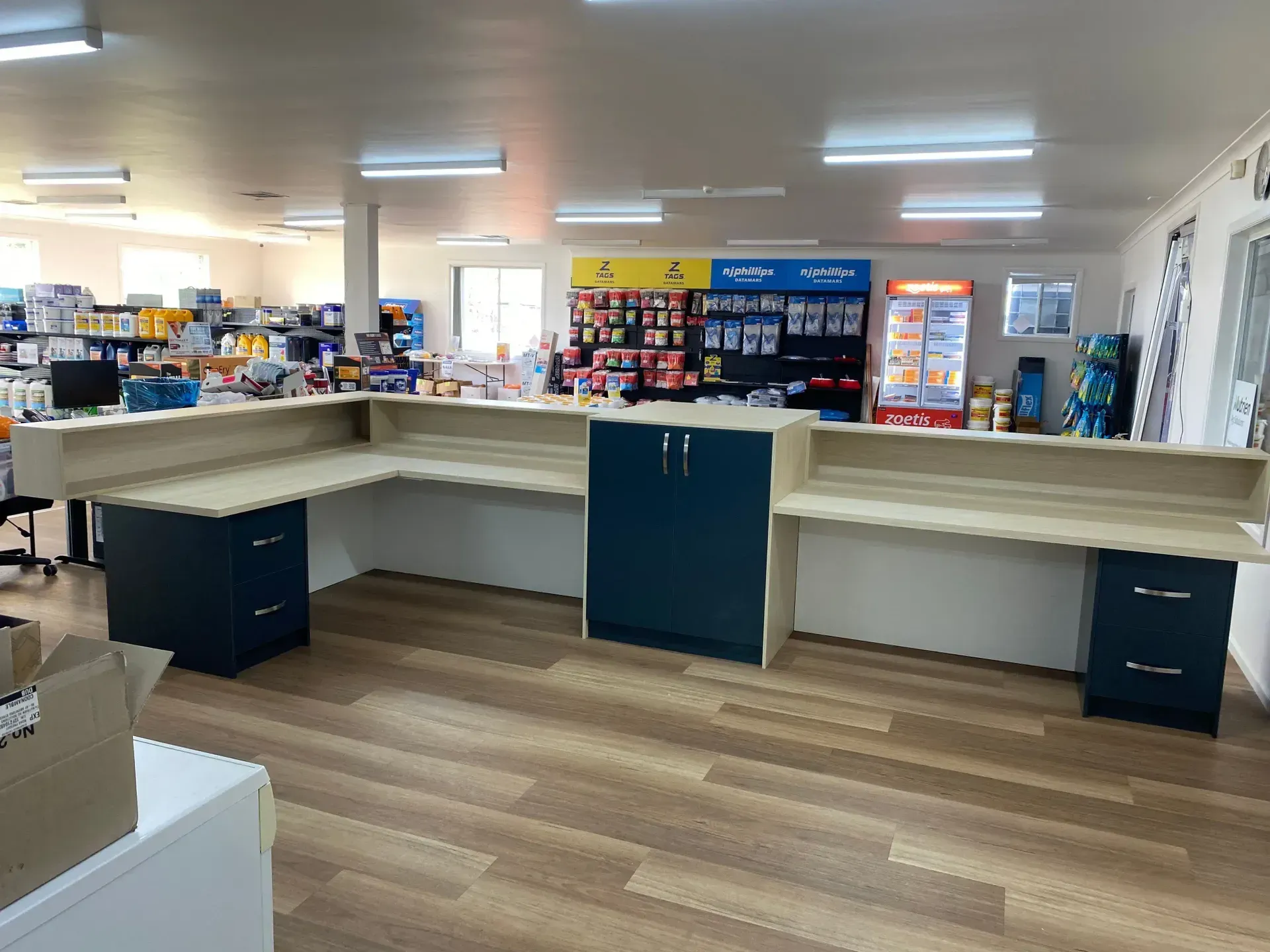 Interior View of Store Featuring a Custom Cabinet — 4Shaw Kitchens in Dubbo, NSW