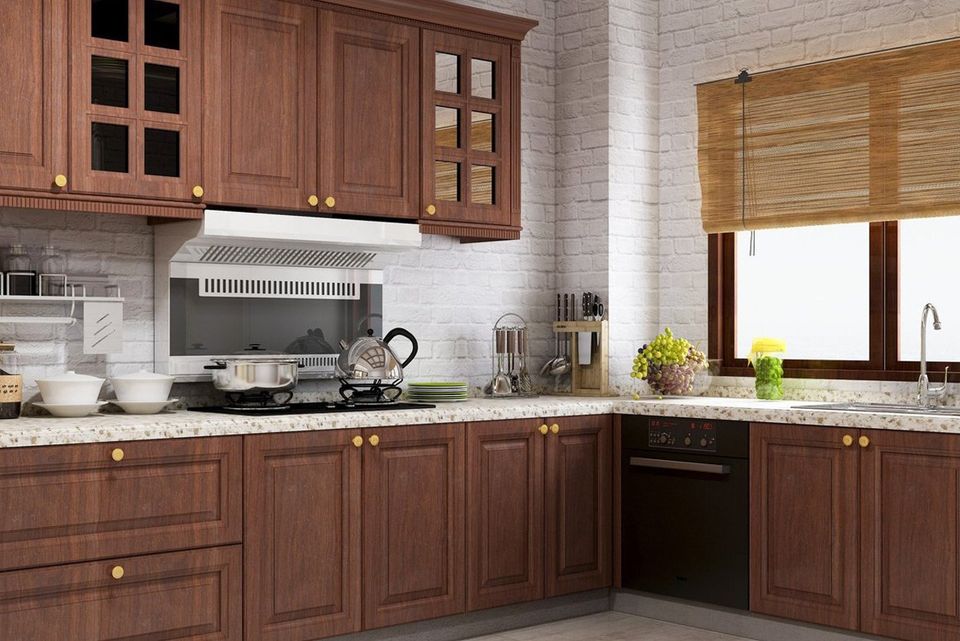 Kitchen cabinets traditional wood