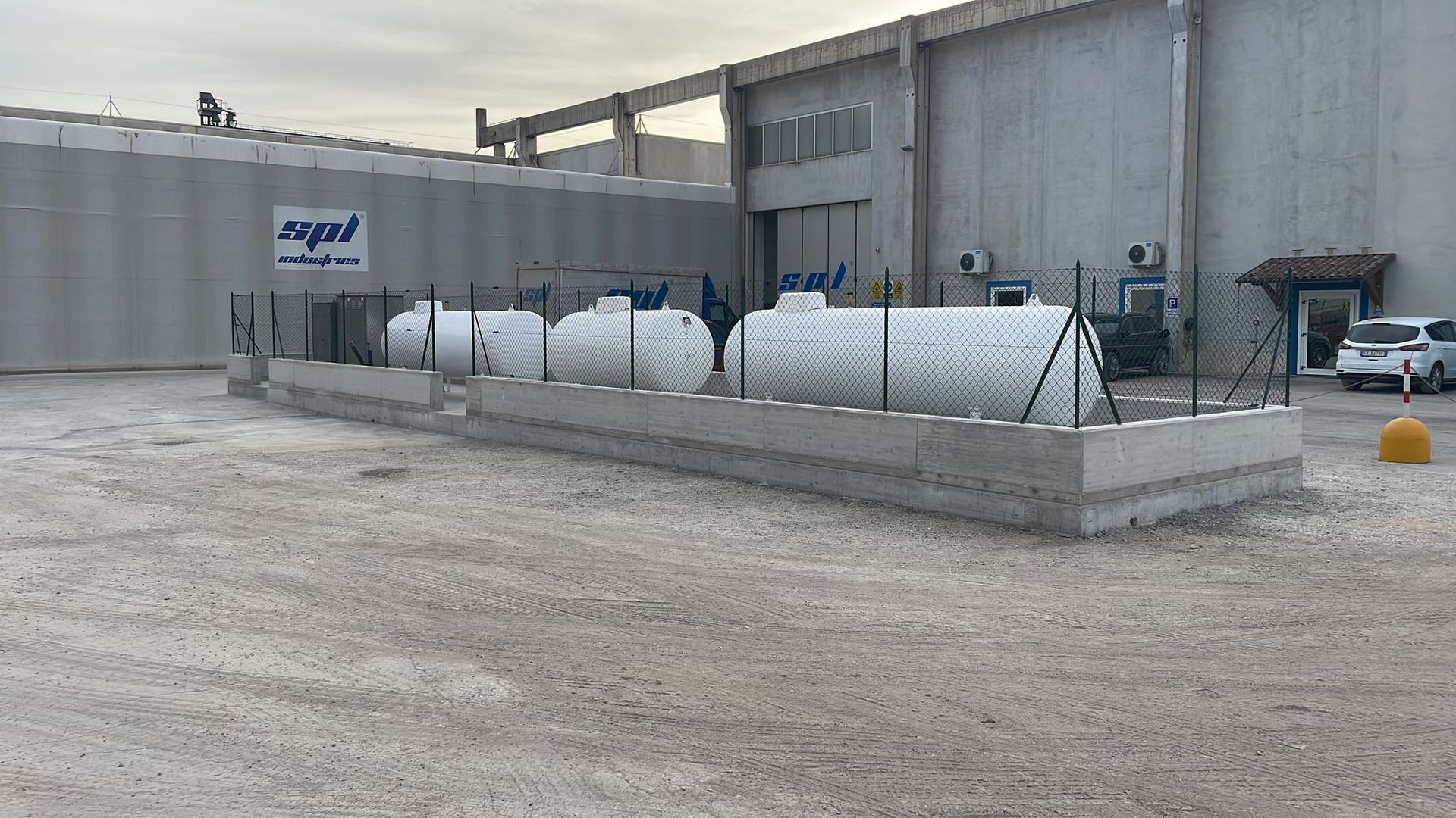Serbatoio GPL realizzato da Pegas