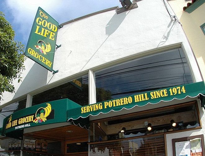 Potrero Hill location of The Good Life Grocery. 