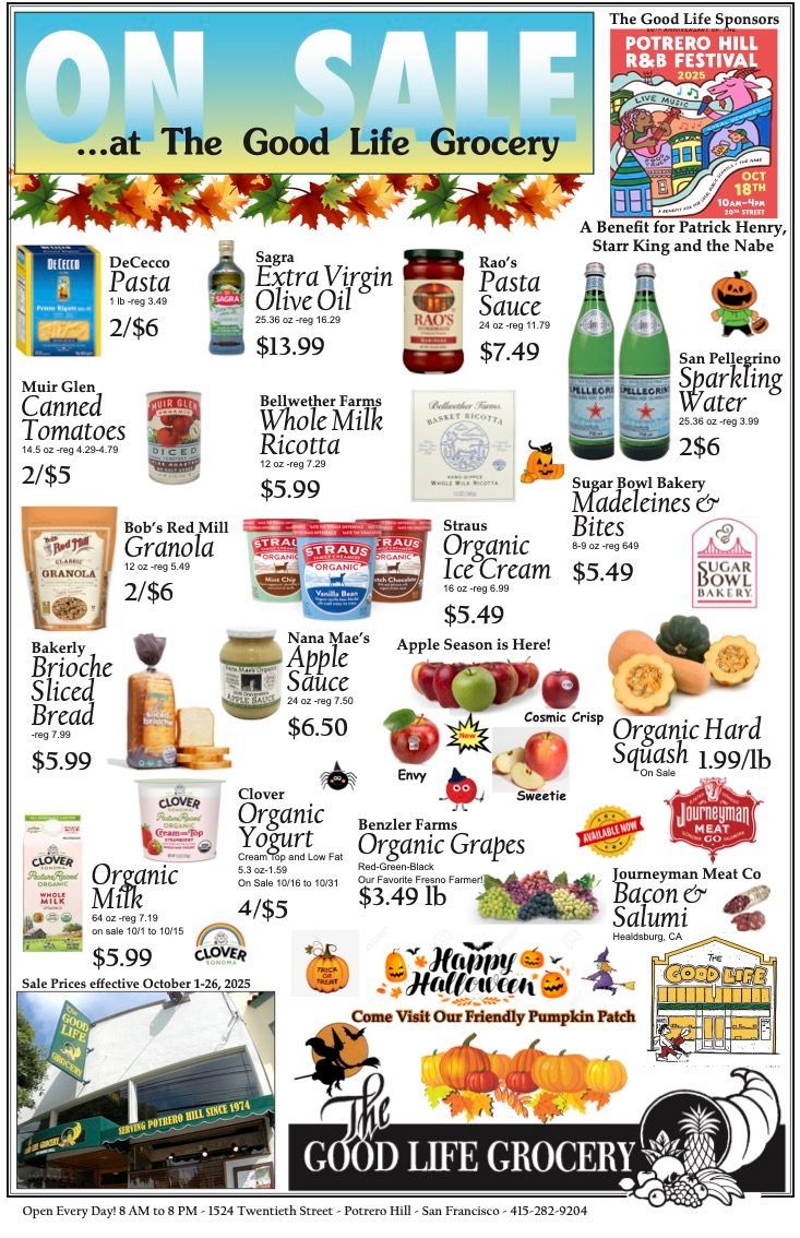 October Specials