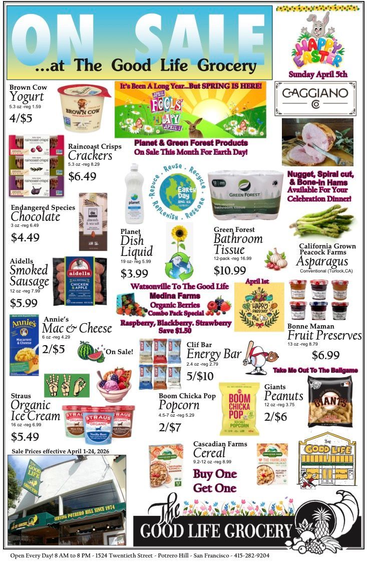 April Specials