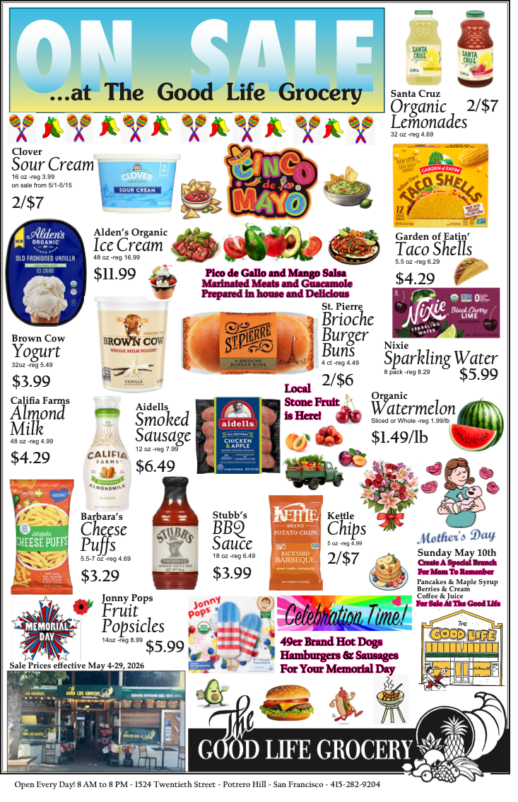 May Specials