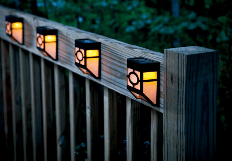 Wood Fence With Lights — Richmond, VA — Beckstoffer-Welsh Inc