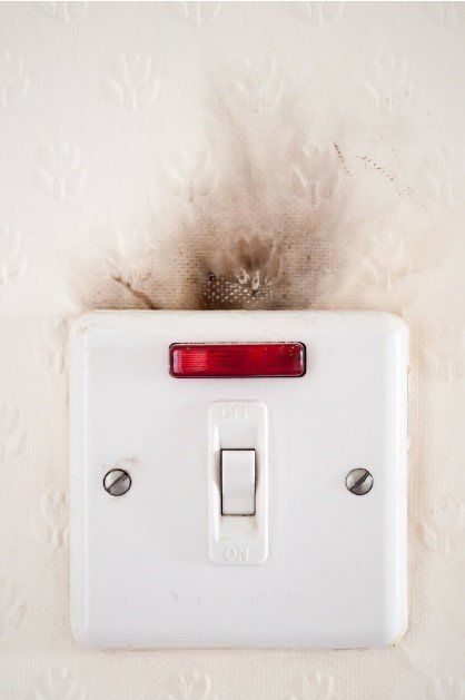 Burned Switch — Richmond, VA — Beckstoffer Welsh Inc.