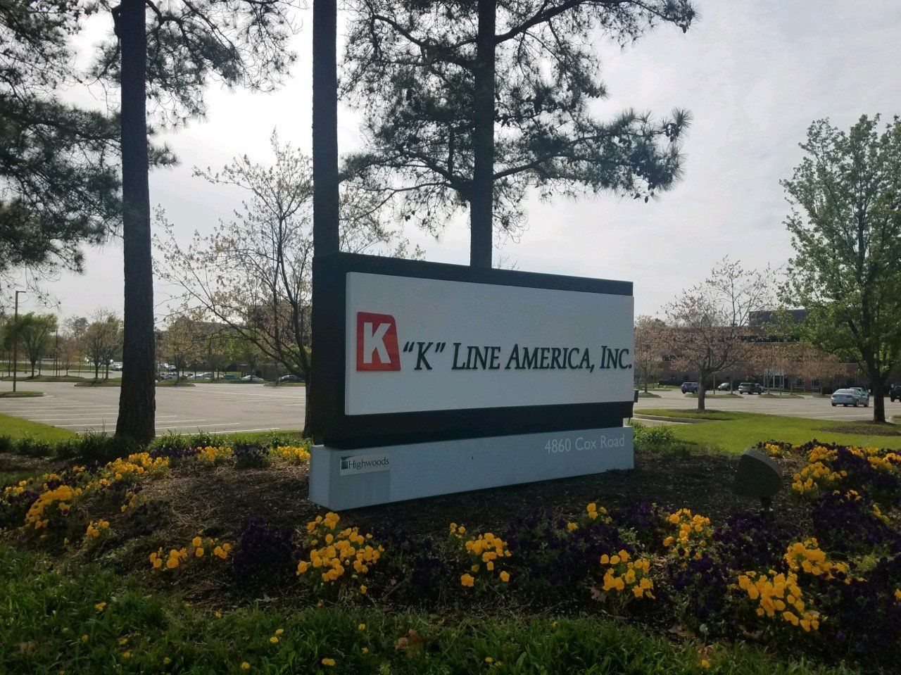K Line America Signage — Richmond VA — Beckstoffer-Welsh Inc