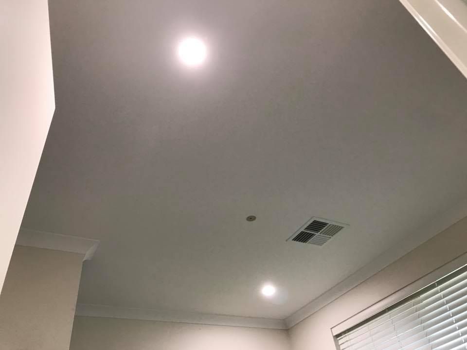 Ceiling With Recessed Lights, Crown Molding — Quik Fire Electrical in Kelmscott, WA