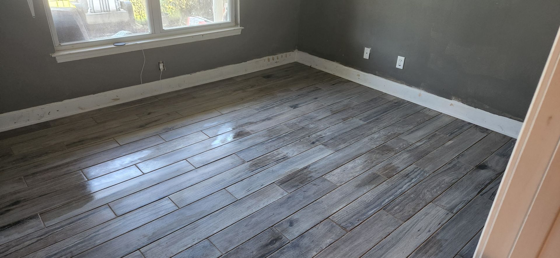 Empty Room With Hardwood Floor