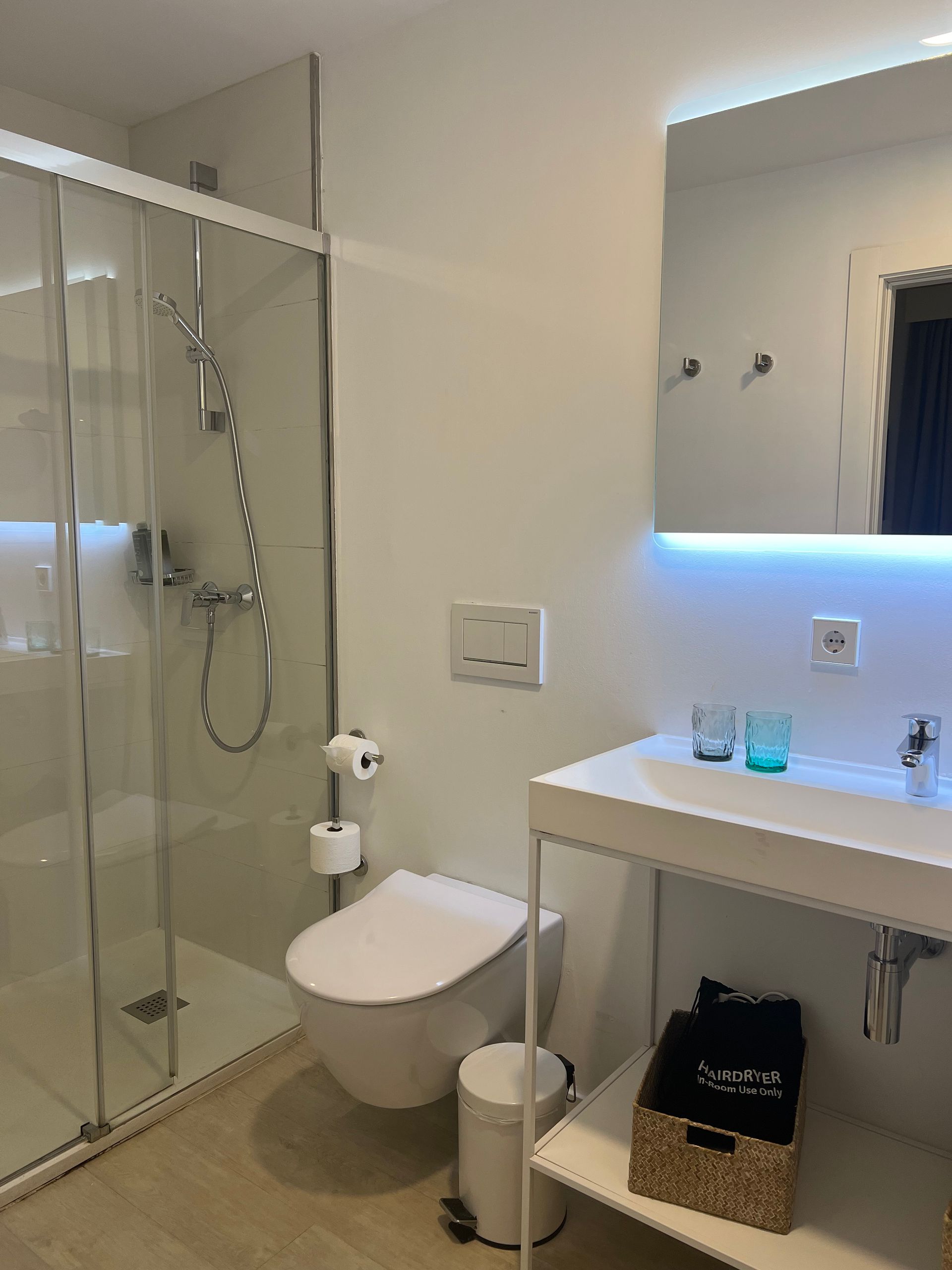 baño de habitación estándar